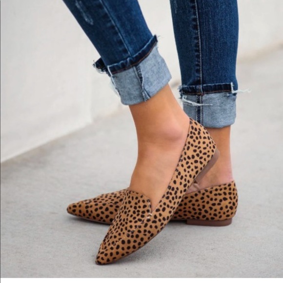 RESTOCK ‼️5⭐️CHEETAH SUEDE LOAFERS- Shoe - Picture 2 of 3